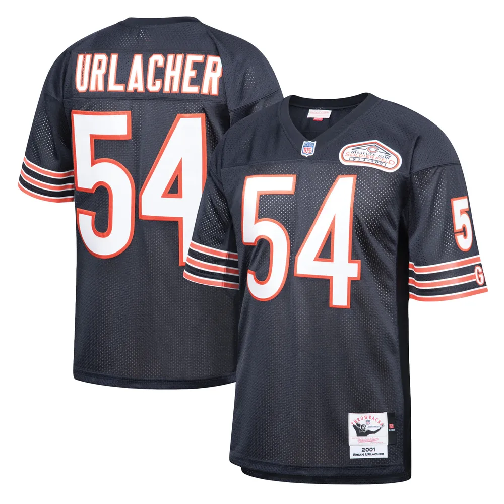 Lids Brian Urlacher Chicago Bears Mitchell & Ness 2001 Authentic Throwback  Retired Player Jersey - Navy