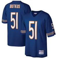 Maillot pour homme Mitchell & Ness Dick Butkus Navy Chicago Bears Retired Player Legacy Replica