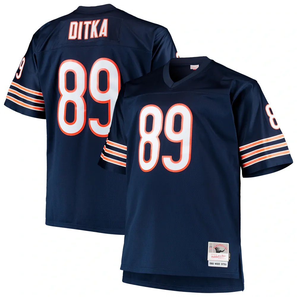 Lids Mike Ditka Chicago Bears Mitchell & Ness Big Tall 1966 Retired Player  Replica Jersey - Navy