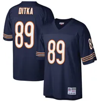 Mitchell & Ness Mike Ditka Navy Blue Chicago Bears Throwback Jersey