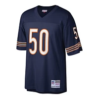 Maillot réplique Mitchell & Ness Mike Singletary Navy Chicago Bears pour hommes, joueur retraité Legacy