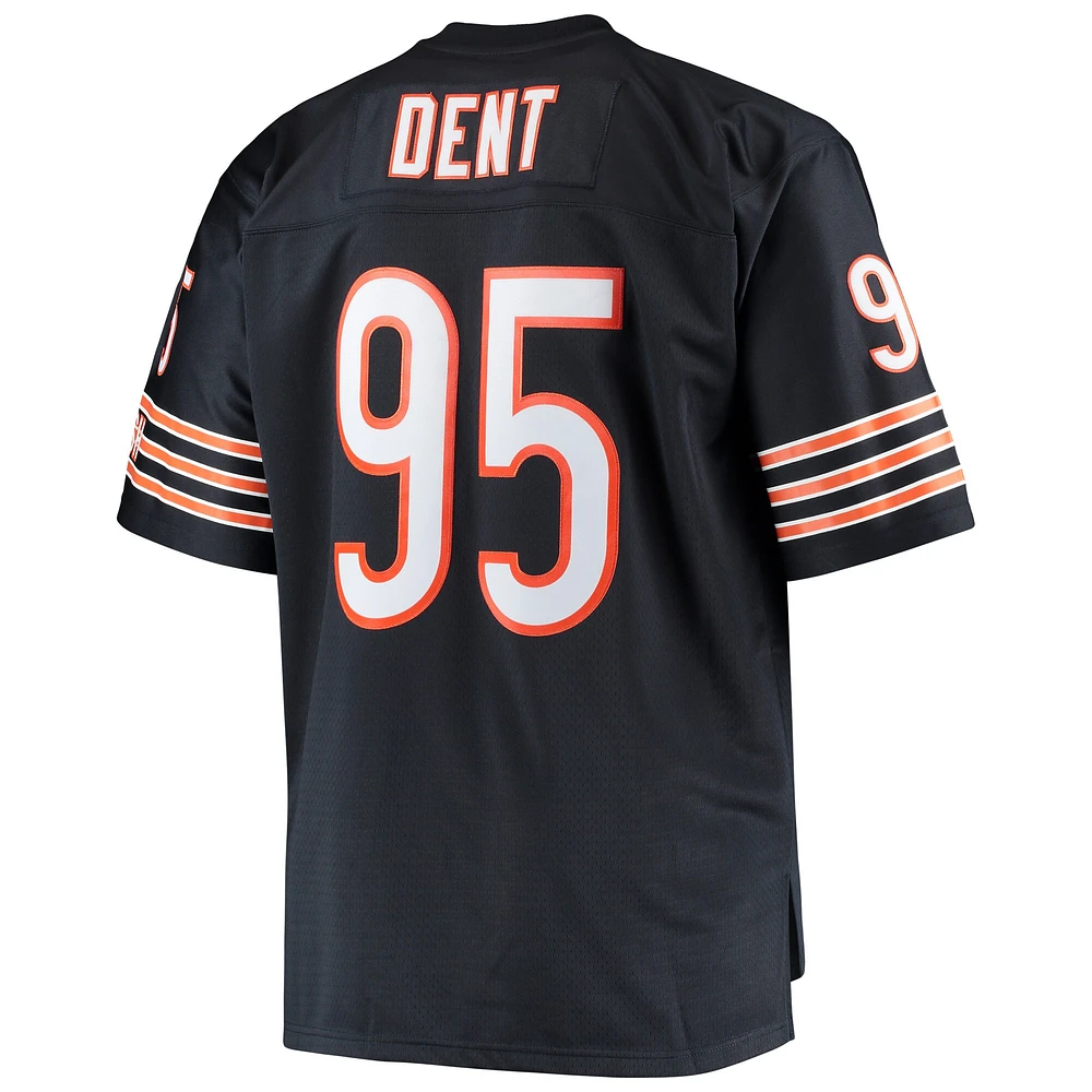 Maillot de réplique joueur retraité Mitchell & Ness Richard Dent Navy Chicago Bears Big Tall 1985 pour hommes