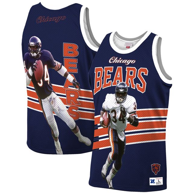 Lids Walter Payton Chicago Bears Mitchell & Ness Big Tall Split Legacy  Retired Player Replica Jersey - Navy/Orange