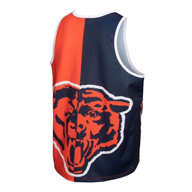 Joueur des Bears de Chicago Mitchell & Ness Walter Payton orange/bleu marine pour homme - Débardeur