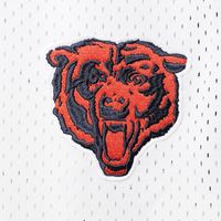 Men's Mitchell & Ness White Chicago Bears Fashion Mesh V-Neck T-Shirt