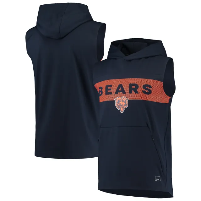 Men's Antigua Navy Chicago Bears Victory Pullover Hoodie