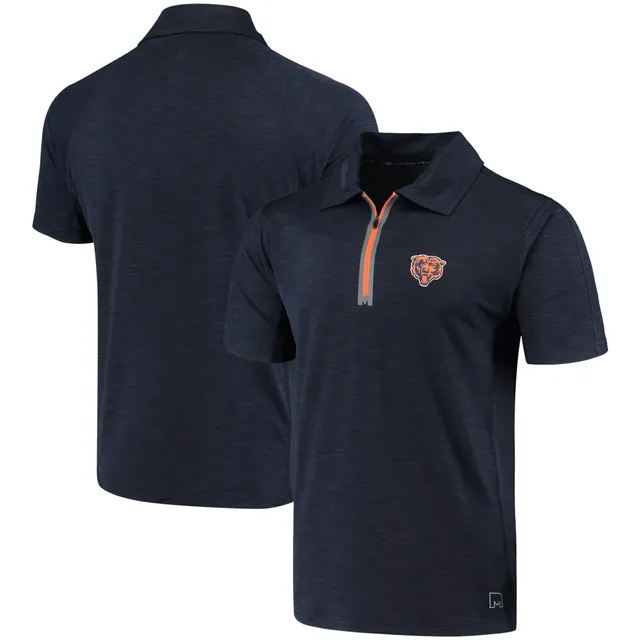 Lids Chicago Bears MSX by Michael Strahan Challenge Color Block Performance  Polo - Orange/Navy