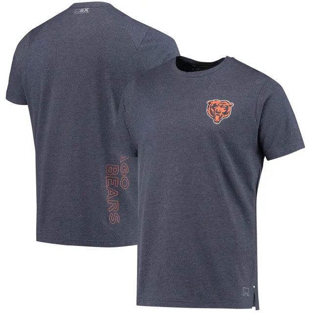 Men's MSX by Michael Strahan Navy Chicago Bears Camo Performance Long  Sleeve T-Shirt