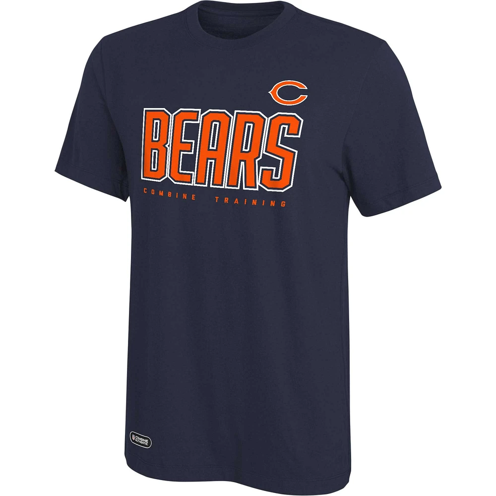 T-shirt bleu marine pour hommes des Chicago Bears Prime Time