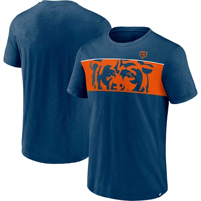 T-shirt bleu marine pour homme Chicago Bears Ultra