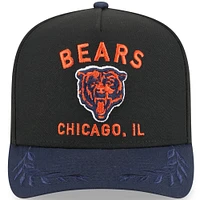 Men's New Era Black/Navy Chicago Bears 2025 NFL Draft 9FIFTY A-Frame Snapback Hat