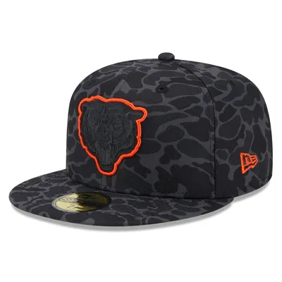 Men's New Era Camo Chicago Bears Woodland 59FIFTY Fitted Hat