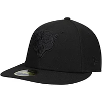 Men's New Era Black Chicago Bears on Low Profile 59FIFTY II Fitted Hat