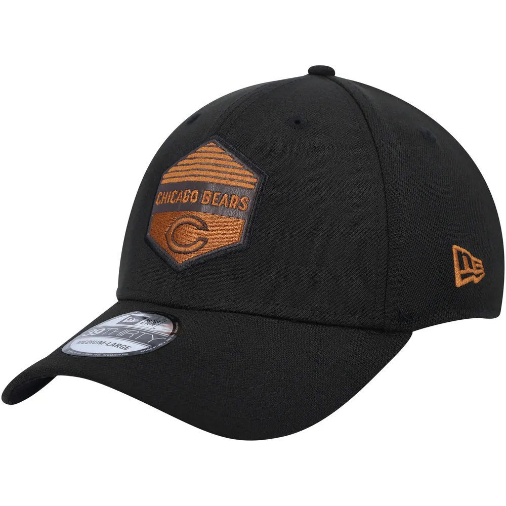 Chicago Bears New Era 39THIRTY Flex Hat - Navy