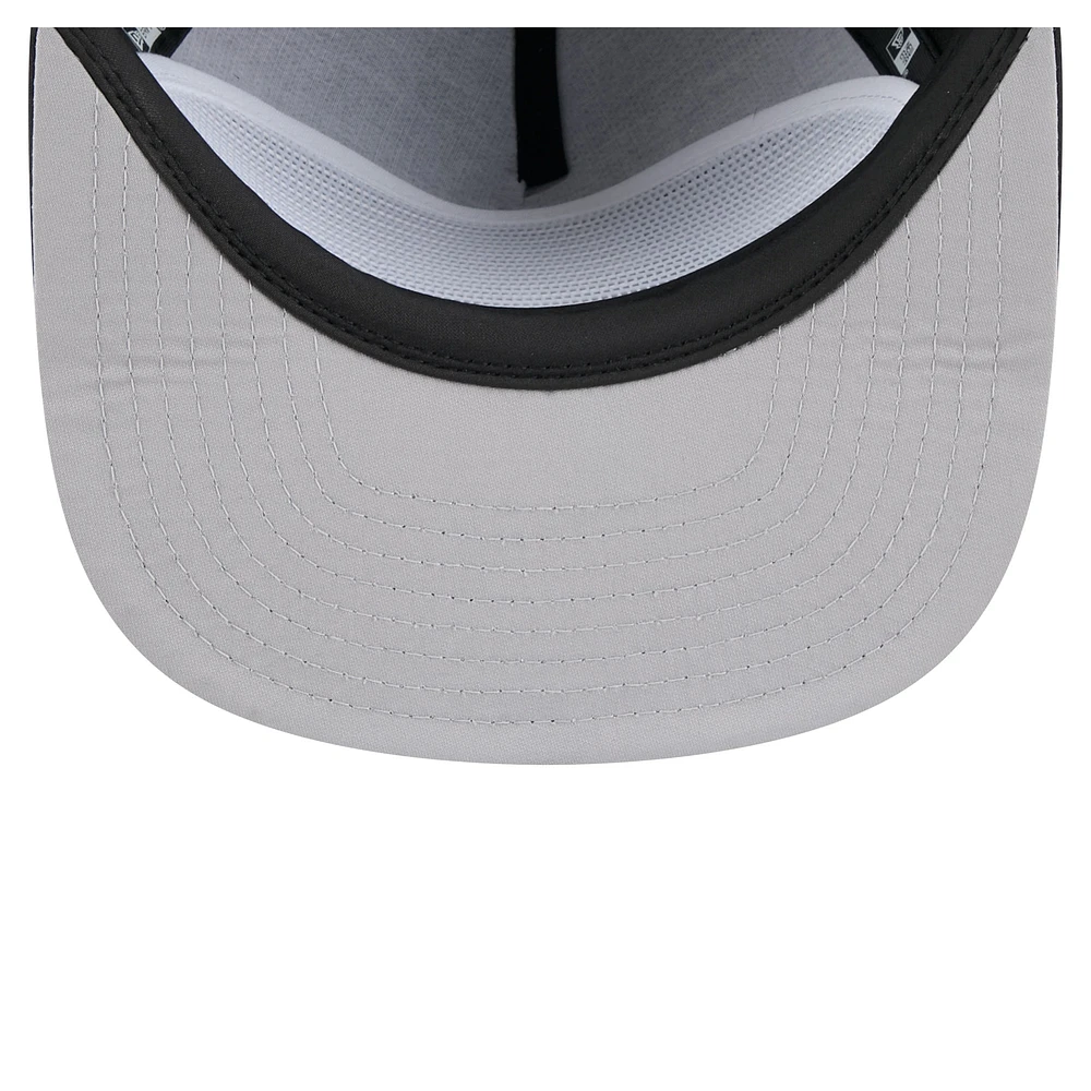 Men's New Era Black Chicago Bears Gummy Golfer Snapback Hat