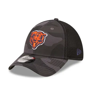 New Era Men's Navy And Orange Chicago Bears Surge 39thirty Flex Hat In  Navy/orange