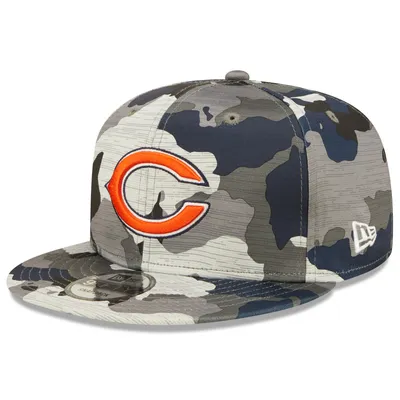 Chicago Bears New Era 2022 NFL Training Camp Official 9FIFTY Snapback Adjustable Hat - Camo