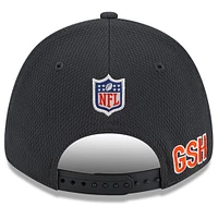 Men's New Era Charcoal Chicago Bears 2021 NFL Crucial Catch - Head Logo 9FORTY Adjustable Hat