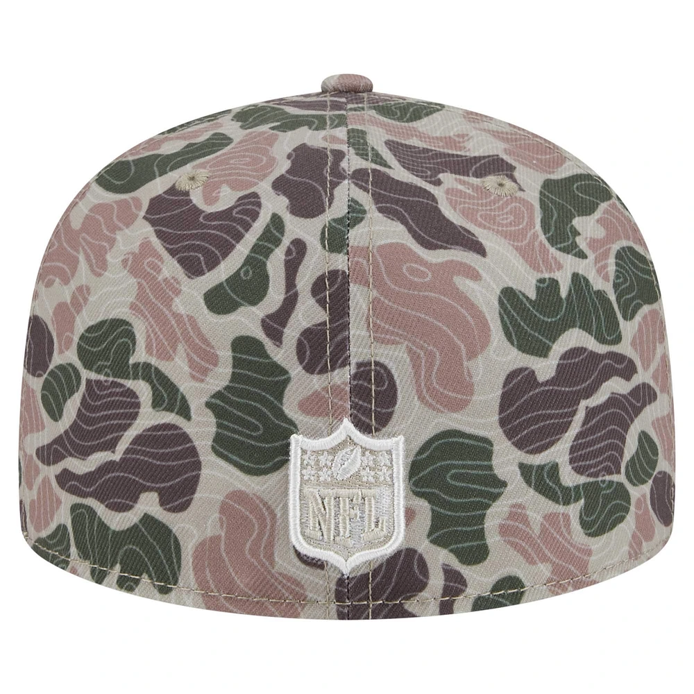 Casquette ajustée 59FIFTY Chicago Bears Geo Camo de New Era pour homme