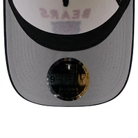 Casquette ajustable New Era 9FORTY A-Frame M-Crown pour homme, crème/bleu marine, Chicago Bears, draft NFL 2025