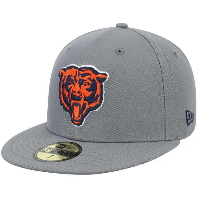 Lids Chicago Bears New Era Color Dim 59FIFTY Fitted Hat - Graphite