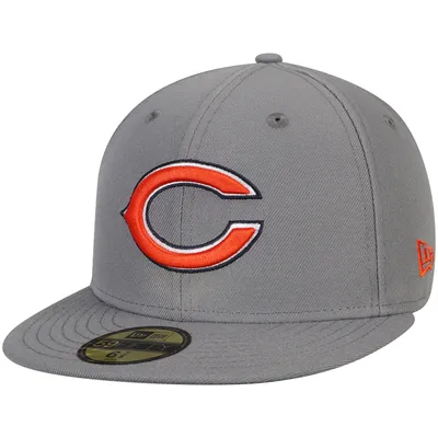 Men's New Era Gray Chicago Bears City Describe 59FIFTY Fitted Hat