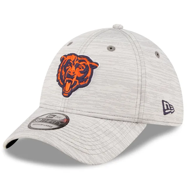 Men's New Era Orange/Navy Chicago Bears 2022 Sideline 39THIRTY Flex Hat