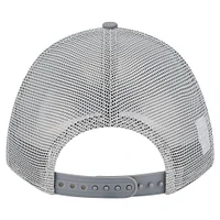 Casquette ajustable A-Frame Trucker 9FORTY Domain des Chicago Bears de New Era pour homme, grise