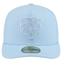 Men's New Era Light Blue Chicago Bears Color Pack A-Frame 59FIFTY Fitted Hat