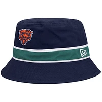 Bob réversible New Era pour homme Chicago Bears bleu marine/camouflage