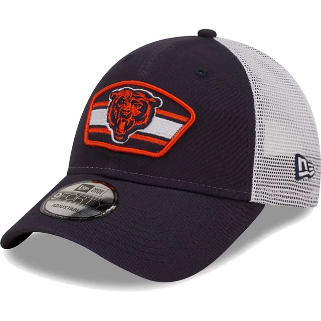 Lids Chicago Bears '47 Denali Trucker Clean Up Snapback Hat - Navy/White