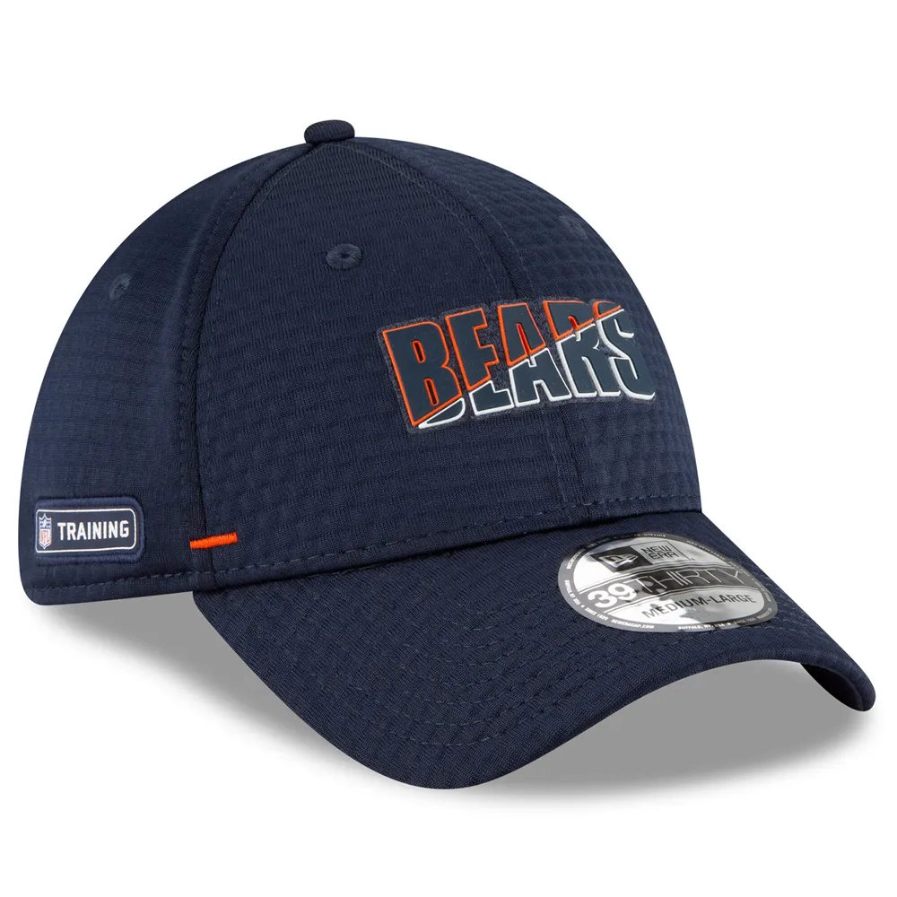 Men's Chicago Bears New Era Orange SEC 2022 Sideline 39THIRTY Flex Hat