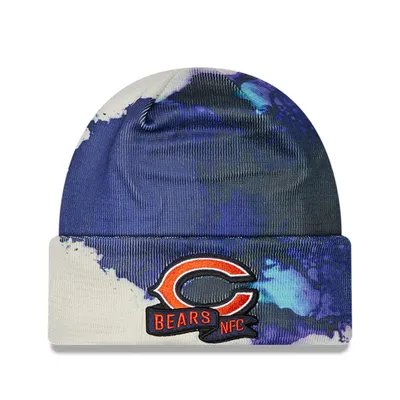 Youth New Era Black Chicago Bears Social Justice Cuffed Knit Hat