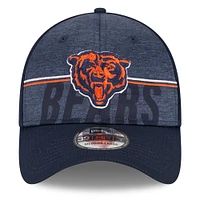 Men's New Era  Navy Chicago Bears 2023 NFL Training Camp 39THIRTY Flex Hat