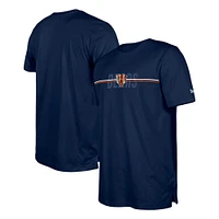 T-shirt pour homme New Era bleu marine Chicago Bears 2023 NFL Training Camp