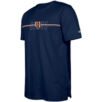 T-shirt pour homme New Era bleu marine Chicago Bears 2023 NFL Training Camp