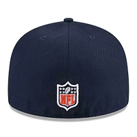 Casquette ajustée 59FIFTY NFL Draft 2024 New Era pour hommes, bleu marine, Chicago Bears