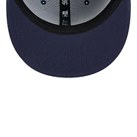 Casquette ajustée 59FIFTY New Era pour hommes des Chicago Bears 2024 Sideline bleu marine