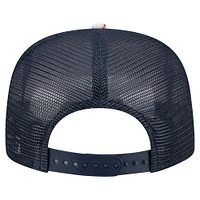 Men's New Era Navy Chicago Bears Adventure Pattern Golfer Snapback Hat