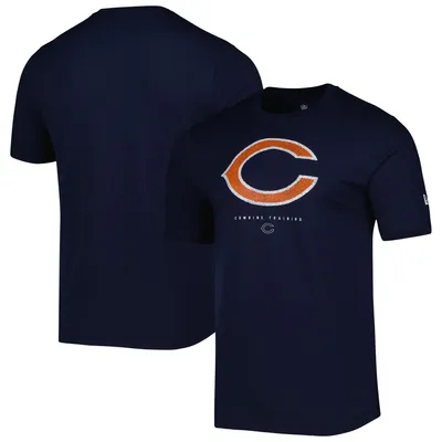 Lids Chicago Bears New Era Combine Authentic Static Abbreviation Long Sleeve  T-Shirt - Navy