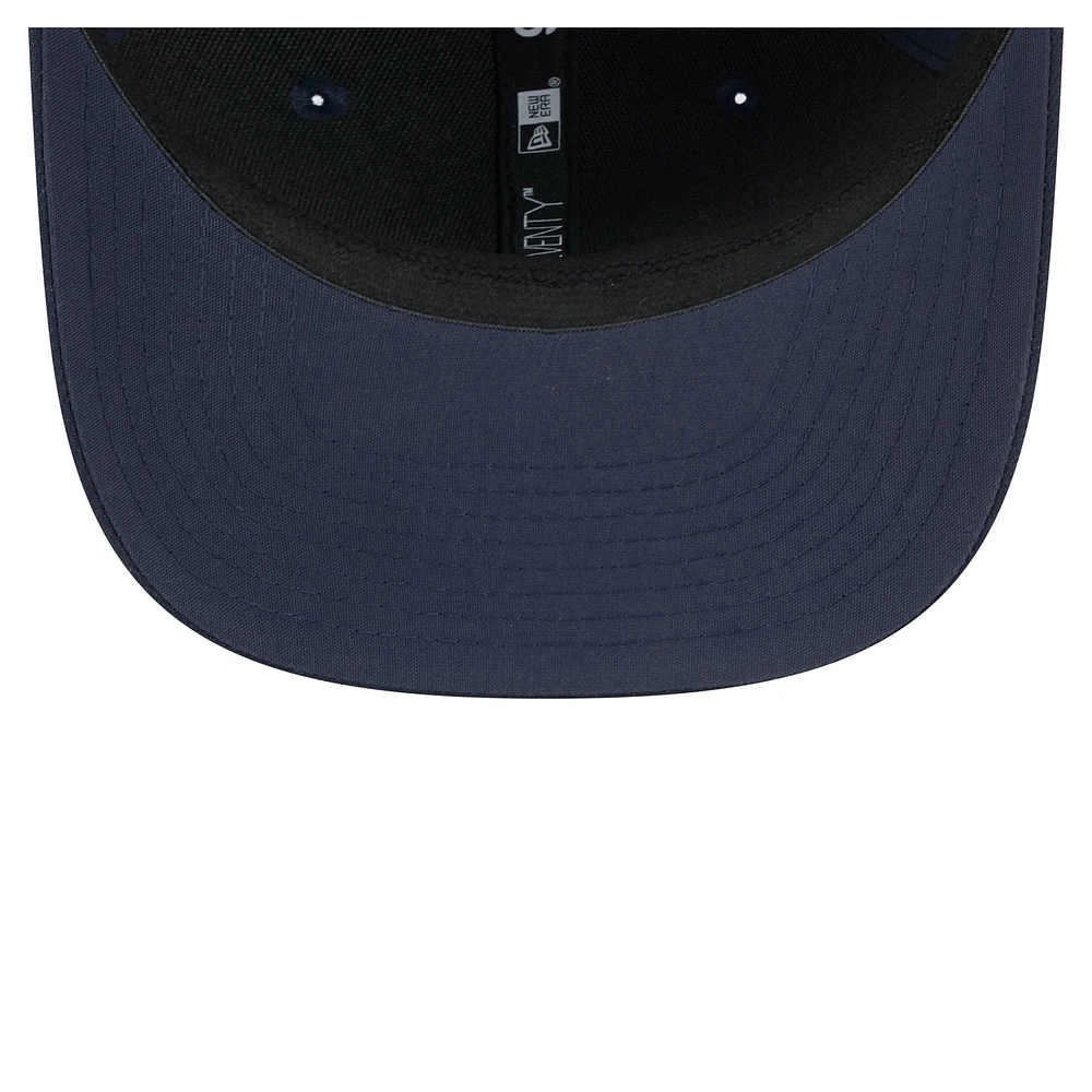 Casquette extensible à boutons-pression New Era bleu marine Chicago Bears Gameday Multi Rope 9SEVENTY pour homme