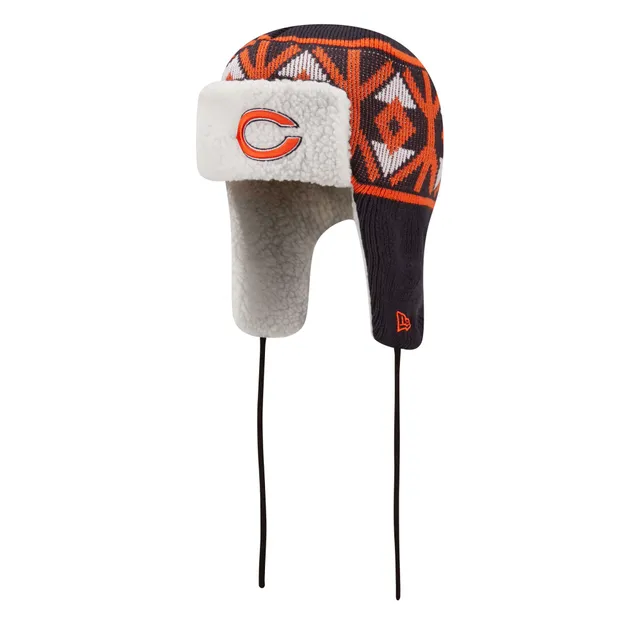 Lids Chicago Bears New Era 2022 Sideline Historic Cuffed Pom Knit