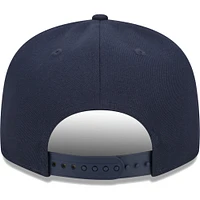 Casquette snapback 9FIFTY pour homme avec inscription principale des Chicago Bears New Era bleu marine