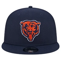 Casquette Snapback 9FIFTY Main Trucker des Chicago Bears New Era pour hommes