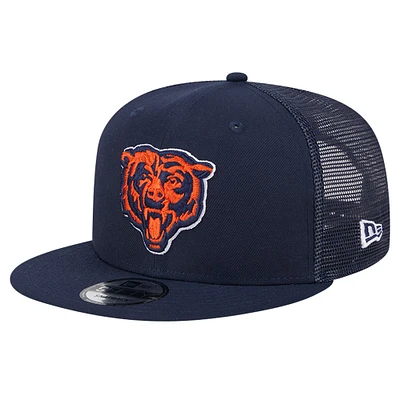 Casquette Snapback 9FIFTY Main Trucker des Chicago Bears New Era pour hommes
