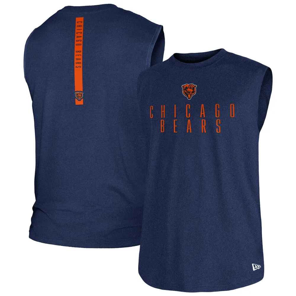 Denver Broncos New Era Team Muscle Tank Top - Navy