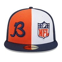 Casquette ajustée 59FIFTY Sideline Chicago Bears 2023 New Era pour homme