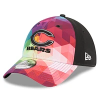 Men's New Era Pink Chicago Bears 2023 NFL Crucial Catch 39THIRTY Flex Hat