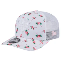 Casquette extensible à boutons-pression 9SEVENTY Adventure Flamingo Pattern Chicago Bears New Era pour homme