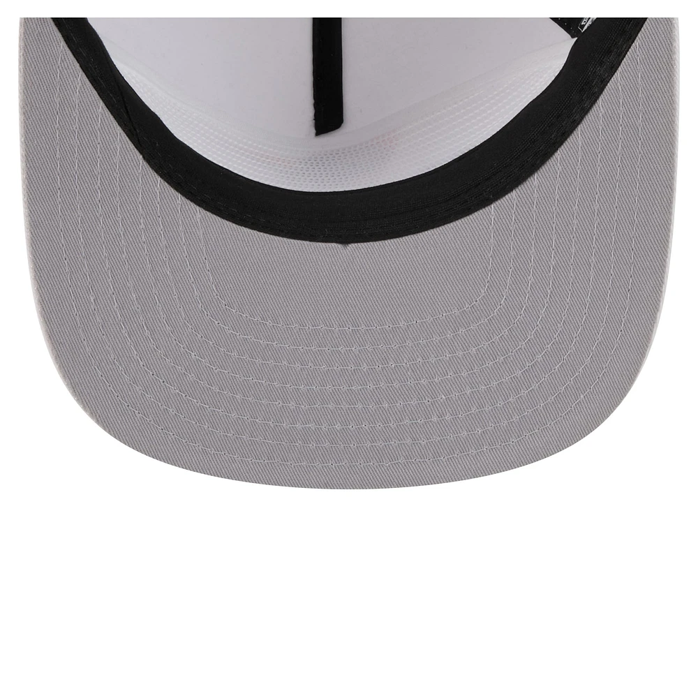Men's New Era White Chicago Bears Collide Golfer Snapback Hat